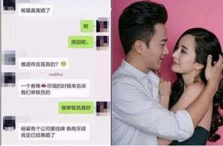 圈内八卦爆料离婚,某明星夫妇疑似因传闻离婚，真相究竟如何？